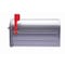 Architectural Mailboxes Mailbox, Graphite, Post Mount, Large 7900-2GR-R-10 - alternate 6